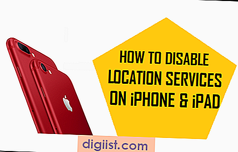 Как да деактивирате услугите за локация на iPhone и iPad