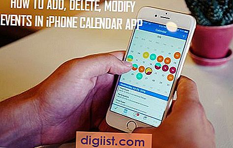 Как да добавяте, изтривате, променяте събития в iPhone Calendar App
