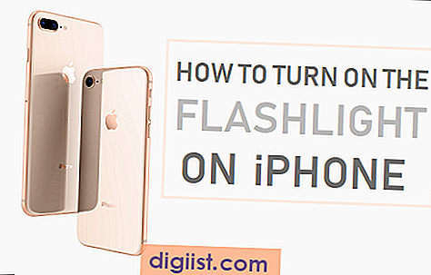 Как да включите фенерчето на iPhone