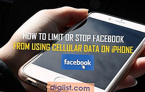 Cara Membatasi Atau Menghentikan Facebook Dari Menggunakan Data Seluler di iPhone