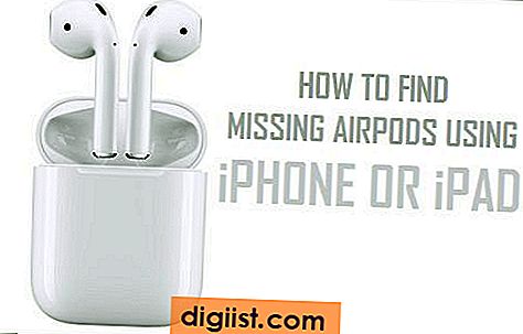 كيف تجد المفقودين AirPods باستخدام iPhone أو iPad