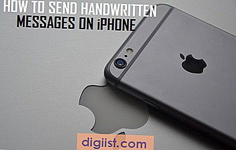 Handgeschreven berichten verzenden naar uw iPhone