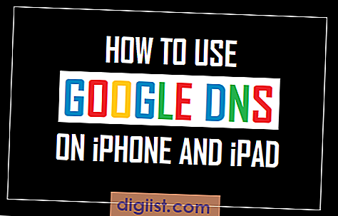 Sådan bruges Google DNS på iPhone og iPad