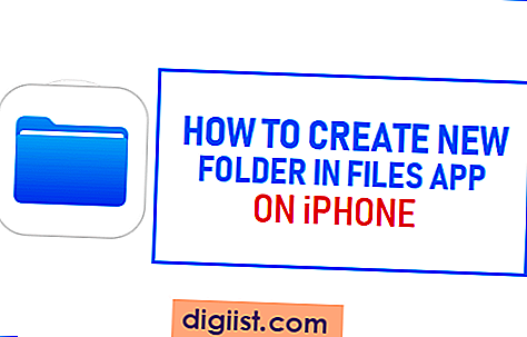Sådan opretter du ny mappe i apperne Filer på iPhone