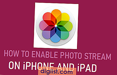Kako omogočiti foto tok na iPhone in iPad