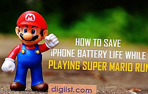 Sådan redder du iPhone Batteriets levetid, mens du spiller Super Mario Run