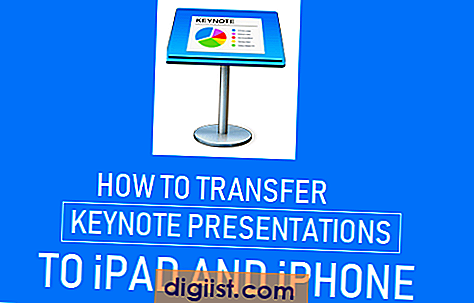 Sådan overføres Keynote-præsentationer til iPad eller iPhone