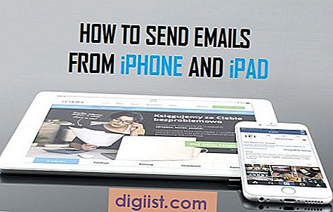 كيفية إرسال رسائل البريد الإلكتروني من iPhone و iPad