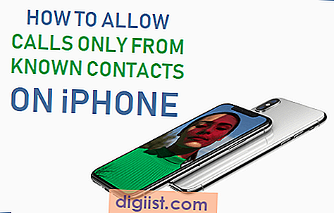 كيفية السماح للمكالمات فقط من جهات الاتصال المعروفة على iPhone