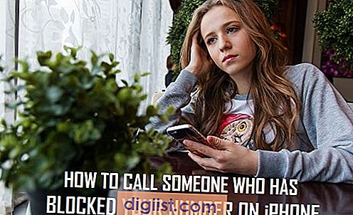 Hoe iemand te bellen die uw nummer op de iPhone heeft geblokkeerd