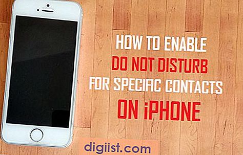 Kaip įjungti nesiblaškyti dėl konkrečių kontaktų "iPhone"