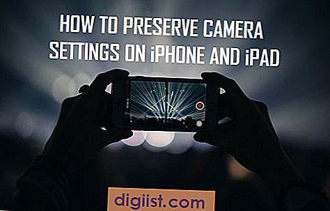 Как да запазите настройките на камерата на iPhone и iPad