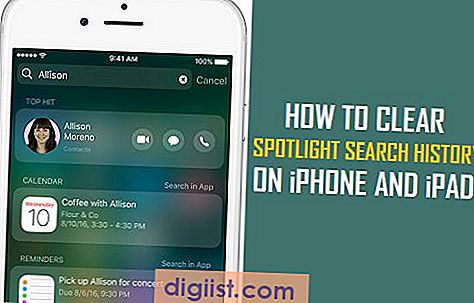 Sådan ryddes Spotlight-søgehistorik på iPhone og iPad