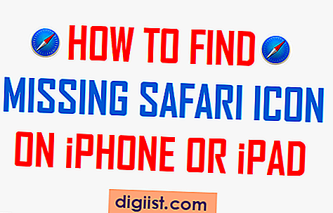 كيفية العثور على أيقونة سفاري مفقود على iPhone أو iPad