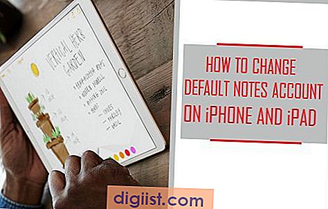 Hoe standaard Notes-account op iPhone en iPad te wijzigen