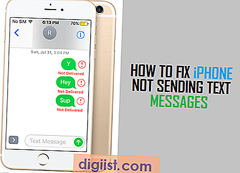 Cómo arreglar iPhone que no envía mensajes de texto
