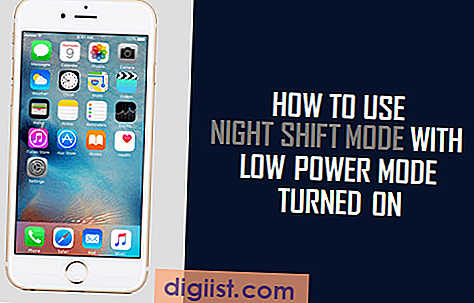 Как да използвате режим на нощна смяна с ниска мощност