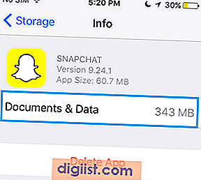 Sådan slettes dokumenter og data på iPhone og iPad