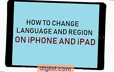 كيفية تغيير اللغة والمنطقة على iPhone و iPad