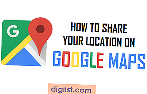 Sådan deler du din placering på Google Maps