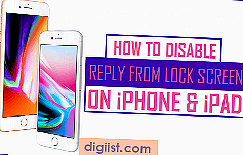 Hur du avaktiverar svar från låsskärmen på iPhone och iPad
