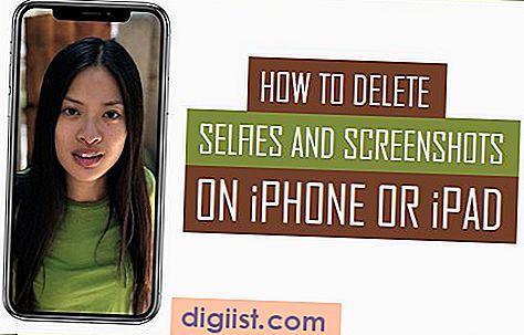 Jak odstranit Selfie a Screenshots na iPhone nebo iPad