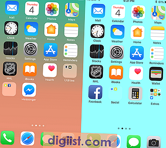 Hur man gör iPhone Dock transparent i iOS 11