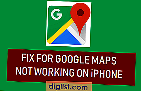כיצד לתקן את מפות גוגל לא עובד על