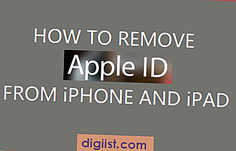 Hur man tar bort Apple ID från iPhone och iPad