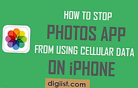 Cara Menghentikan Aplikasi Foto Dari Menggunakan Data Seluler Pada iPhone
