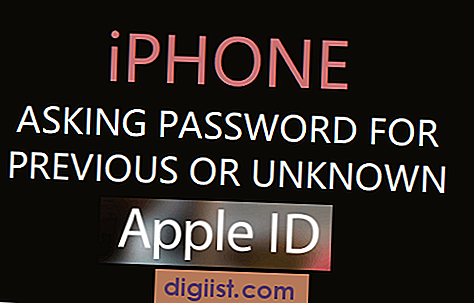 iPhone som frågar lösenord för tidigare eller okänt Apple-ID