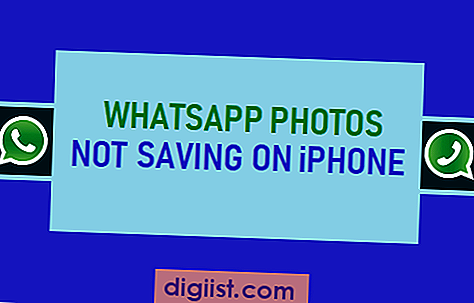 WhatsApp-fotos gemmes ikke på iPhone