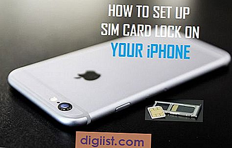كيفية إعداد بطاقة SIM قفل على اي فون