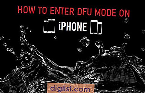 Kako vstopiti v način DFU na iPhone