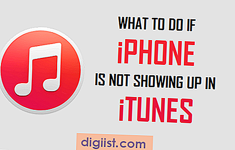 Kaj storiti, če se iPhone v iTunesu ne prikaže