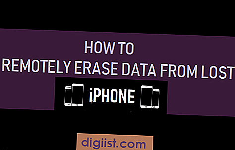 Hur man raderar data från borttappad iPhone