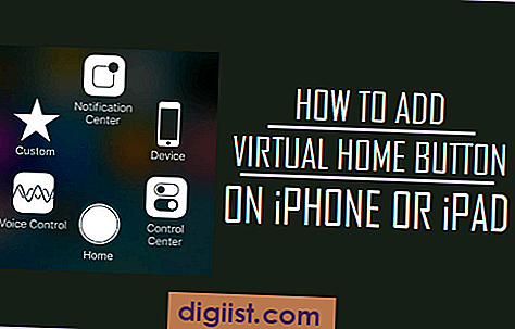 Hur man lägger till virtuell hemknapp på iPhone eller iPad