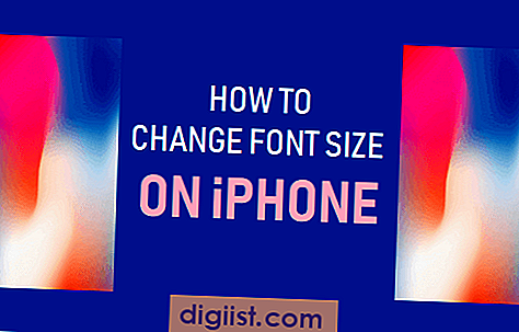 Jak změnit velikost písma v iPhone