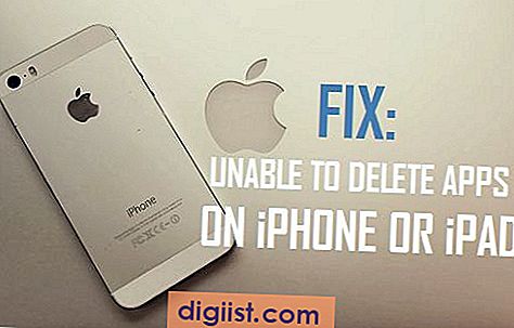 Kan apps op iPhone of iPad niet verwijderen