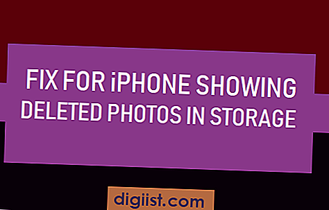 Fix för iPhone som visar raderade foton i lagring