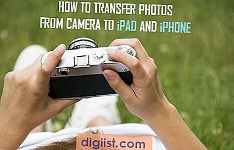 Sådan overføres fotos fra kamera til iPhone eller iPad