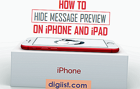 Hur man döljer förhandsvisning av meddelanden på iPhone eller iPad