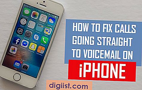 Как да коригираме обажданията, преминаващи направо към гласова поща на iPhone