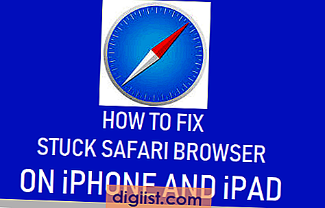 Hur man fixar Stuck Safari Browser på iPhone eller iPad