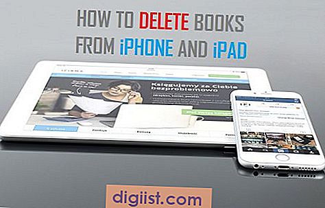 Jak odstranit knihy z iPhone a iPad