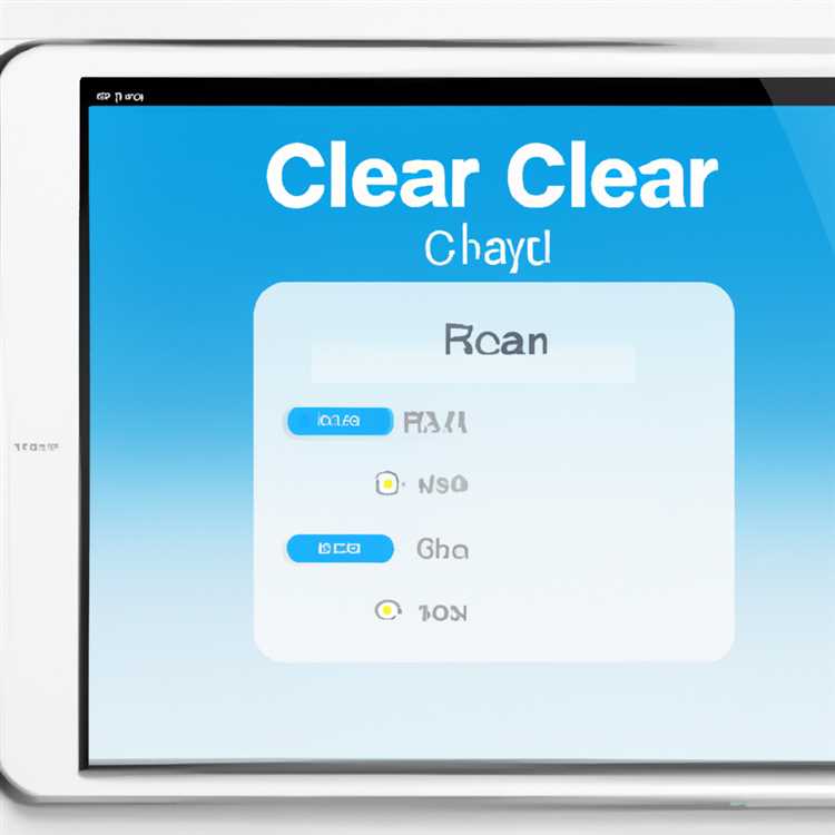 1. iPad'in Ayarlarından Uygulama Önbelleği Yönetimi