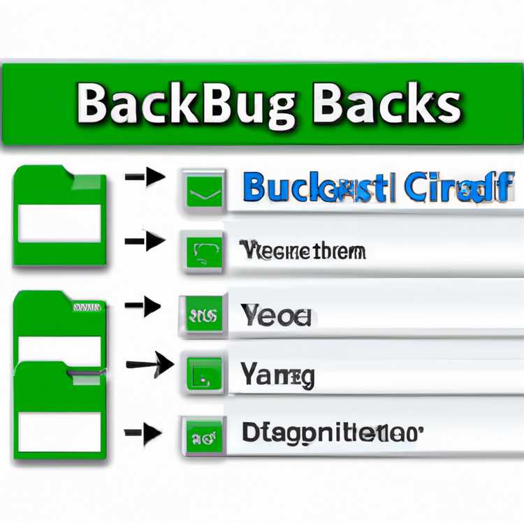 Pilihan dan preferensi pengaturan Backup Windows dalam Katalog