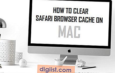 Jak vymazat mezipaměť prohlížeče Safari v systému Mac