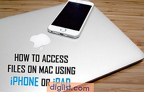 Как да получите достъп до файлове на Mac с помощта на iPhone или iPad