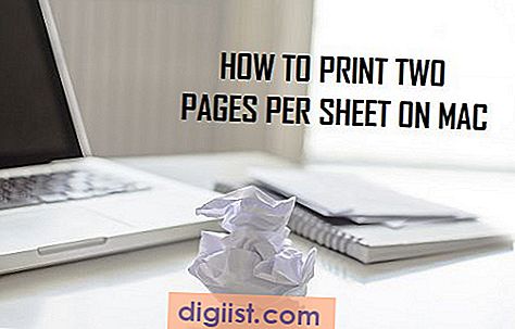 כיצד להדפיס שני עמודים לגיליון ב- Mac